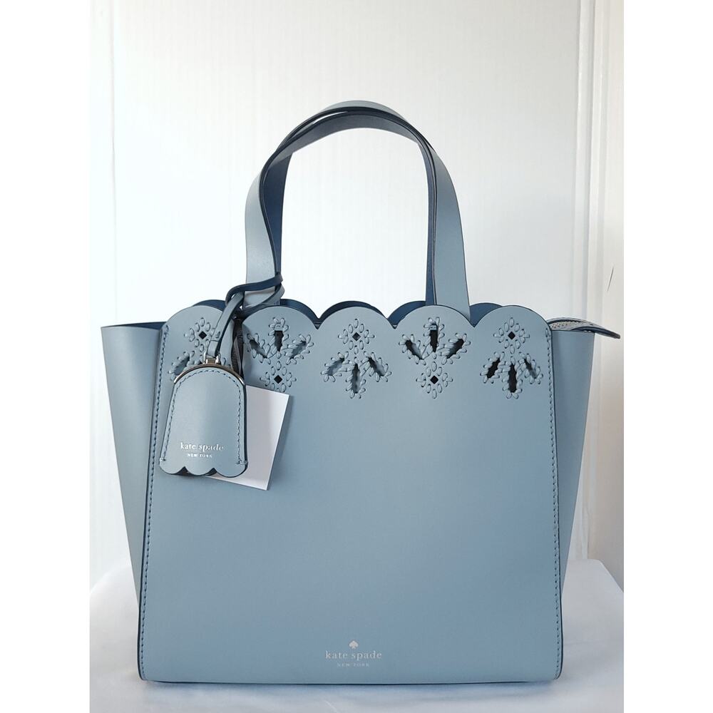 Kate Spade Mini Mina Magnolia Street Eyelet in bluedawn/constellation blue